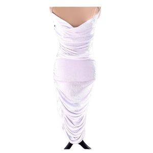 Winter white body con dresses size 4